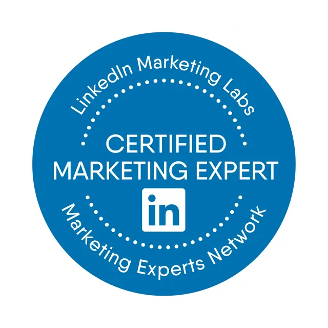 Linkedin Marketing Expert Seal